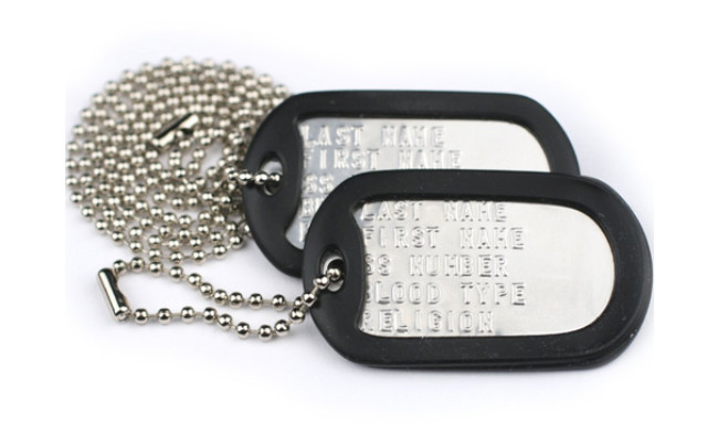 go tags military dog tag