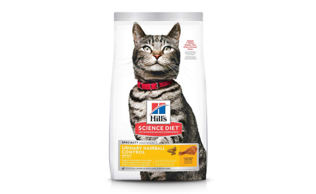 hills science cat food for constipation