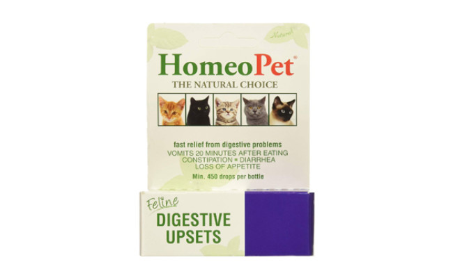 homeopet cat food for constipation