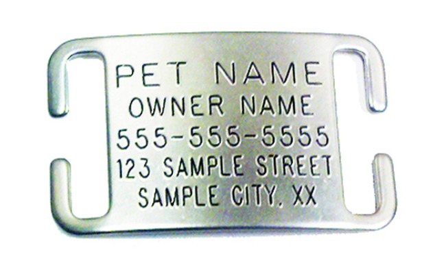 leash boss id tag for dogs