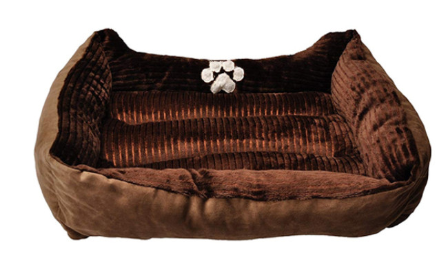 long rich washable dog bed