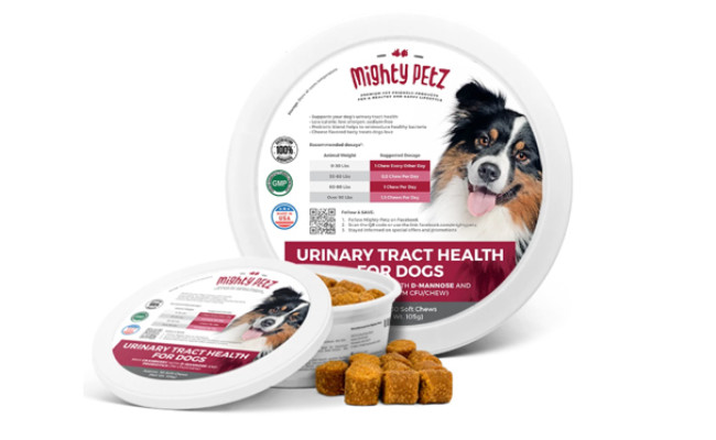 mighty petz cranberry for dogs