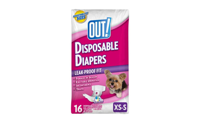 out disposable diapers