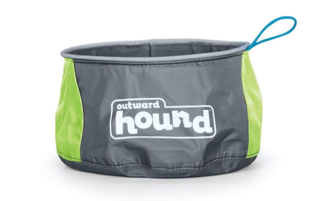 outward hound portable dog bowl