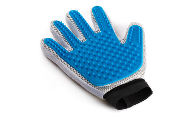 pet grooming glove