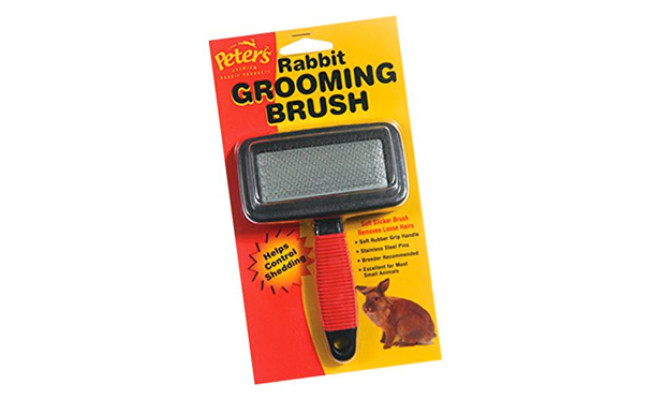 peters grooming brush for rabbits