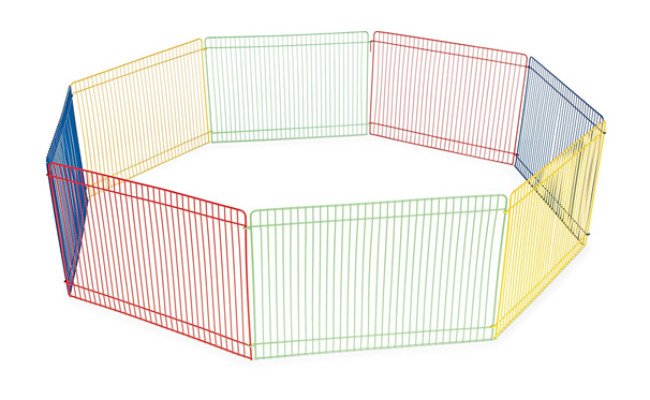 Prevue Pet Products Multi-Color Small Pet Playpen