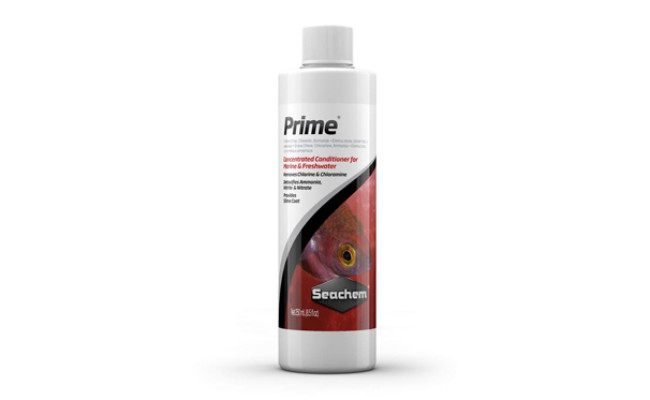 seachem prime aquarium water conditioner