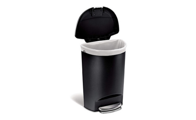 simplehuman Semi-Round Step Trash Can