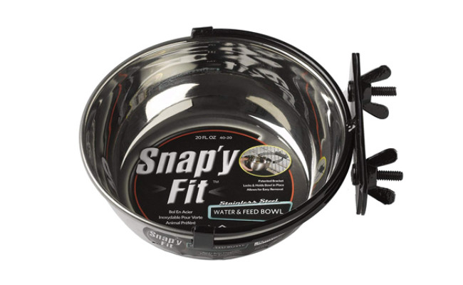 snapy fit dog bowl