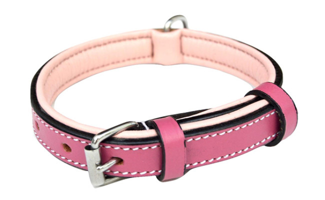 soft touch collars dog leather collar