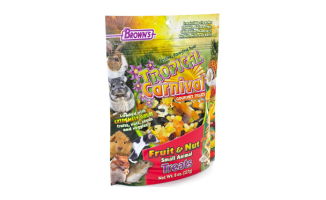 tropical carnival food for gerbils