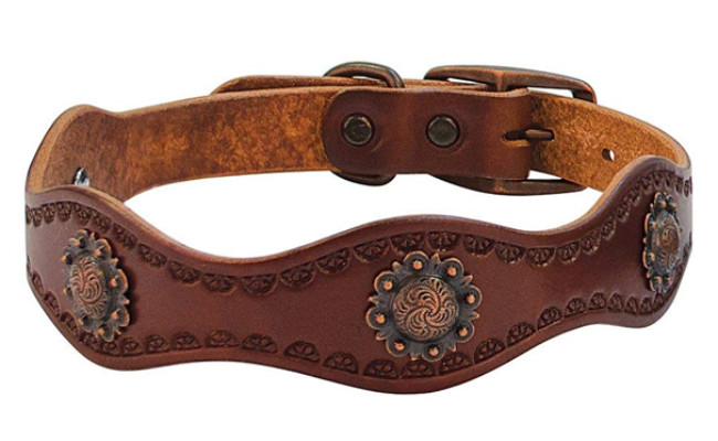 weaver dog collar